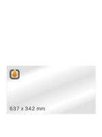 Žáruvzdorné sklo čelní do JØTUL I620