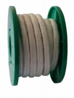 Těsnění žáruvzdorné hranaté 14x14 mm bílé
