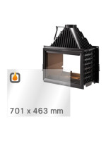 Žáruvzdorné sklo do INVICTA FOYER 800 GRANDE VISION DF