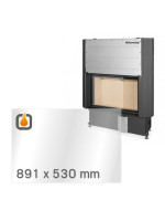 Sklo do IMPRESSION 2g L 93.60.01 - vnější žáruvzdorné sklo