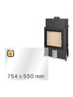 Sklo do IMPRESSION 2g 80.60.01 - vnější žáruvzdorné sklo