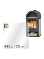 Žáruvzdorné sklo do ABX STOCKHOLM 8-3036 TV